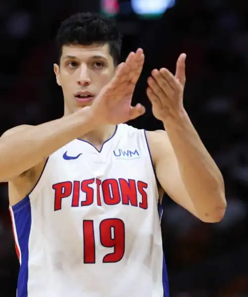 Detroit Pistons a picco senza Simone Fontecchio