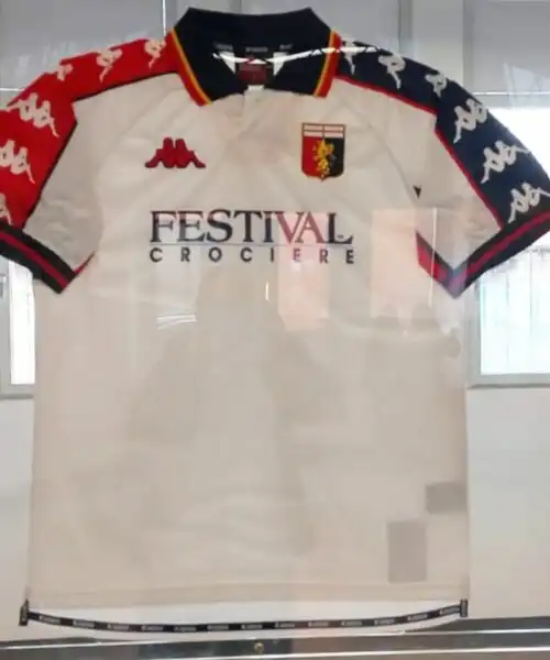 Il Genoa raccontato con alcune delle sue maglie più recenti