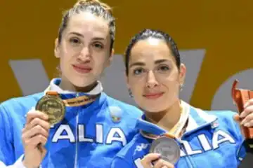 Giulia Rizzi e Alberta Santuccio: spettacolo azzurro