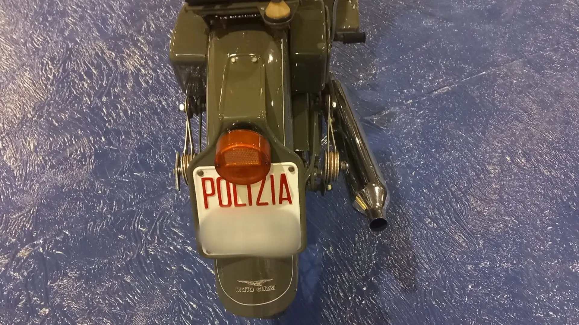 Una moto da ammirare, pensando ai tempi che furono