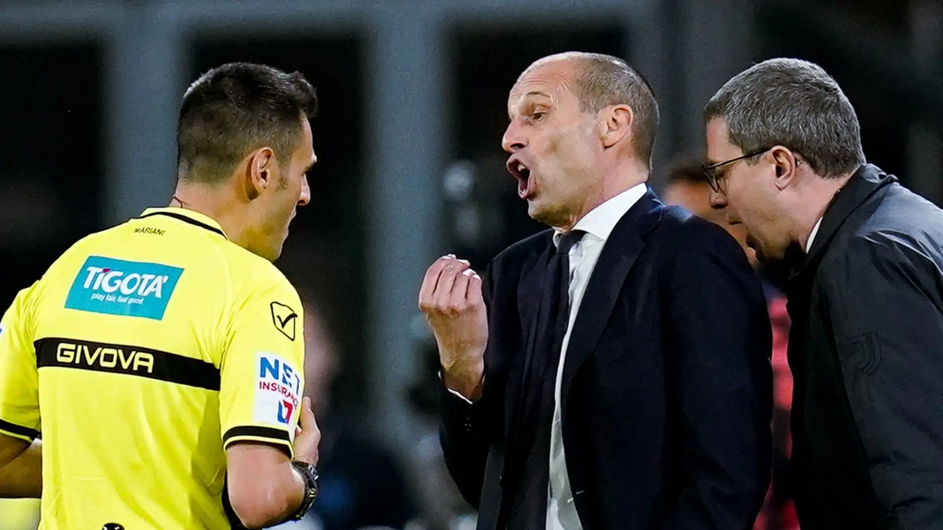 Prima della partita il ds Giuntoli ha "congelato" l'allenatore, rinviando qualsiasi decisione
