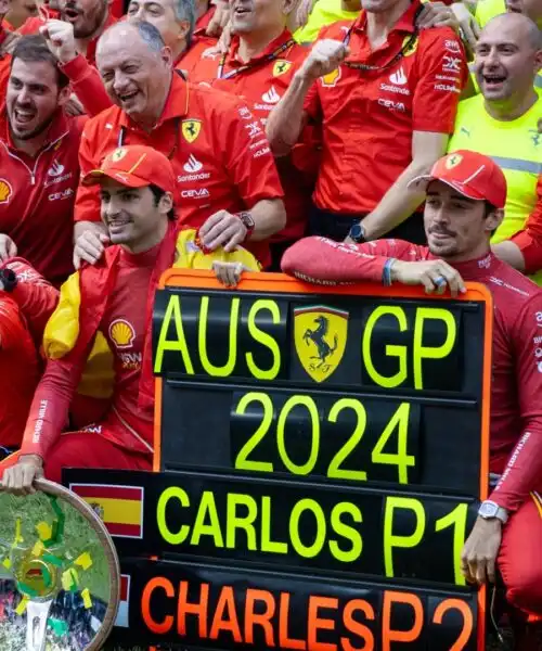 Ferrari, Charles Leclerc si accontenta: messaggio a Carlos Sainz