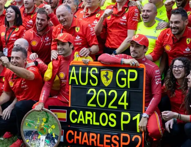 Ferrari, Charles Leclerc si accontenta: messaggio a Carlos Sainz