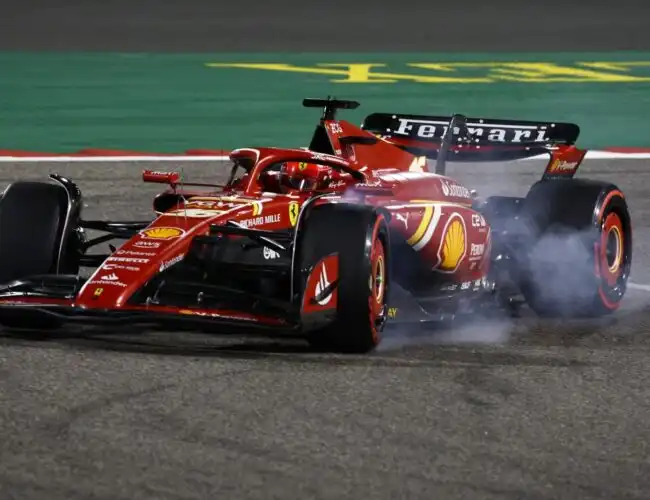 Charles Leclerc e i guai ai freni in Bahrain: Ferrari avvia indagine