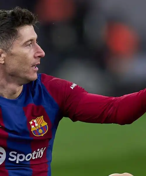 Il Barcellona concede l’ultima possibilità a Robert Lewandowski: foto