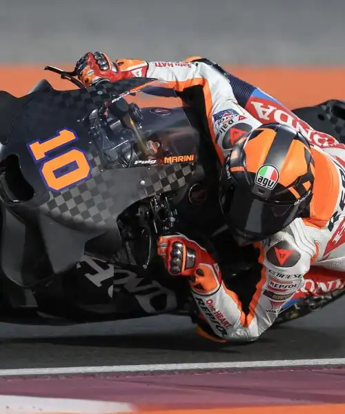 In Qatar Luca Marini debutta con la Honda: “Una pietra miliare”