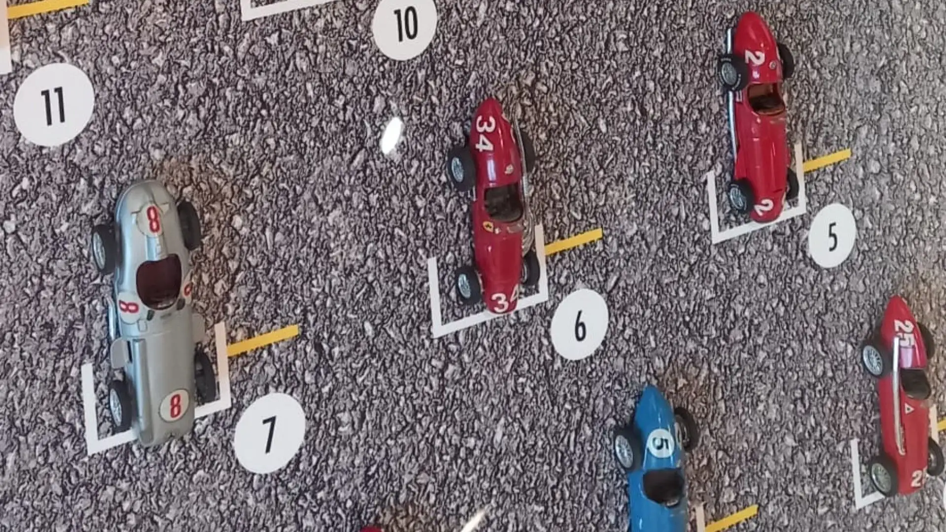Nelle prime posizioni monoposto dei tempi che furono