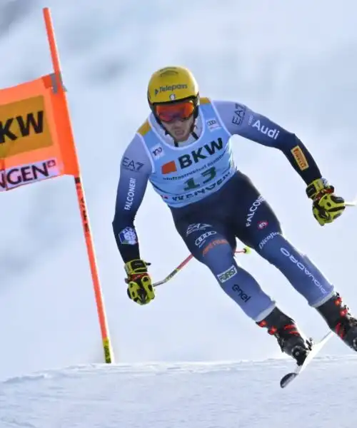 Mattia Casse da podio a Saalbach