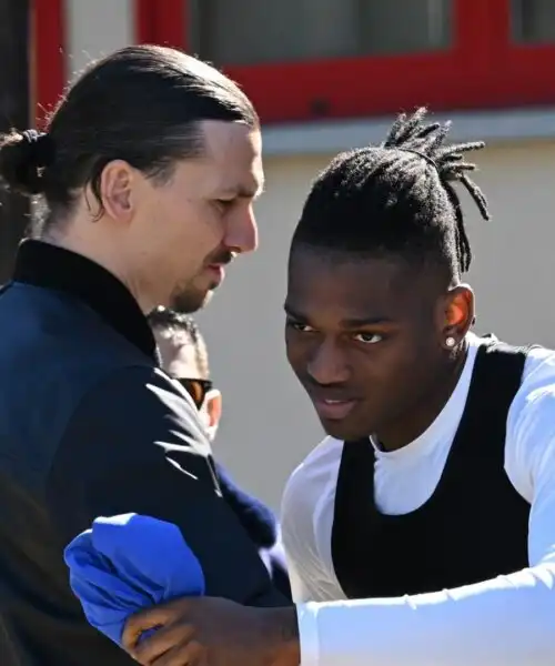 Milan: Rafa Leao ha deciso il suo futuro, avvisato Ibrahimovic. Foto