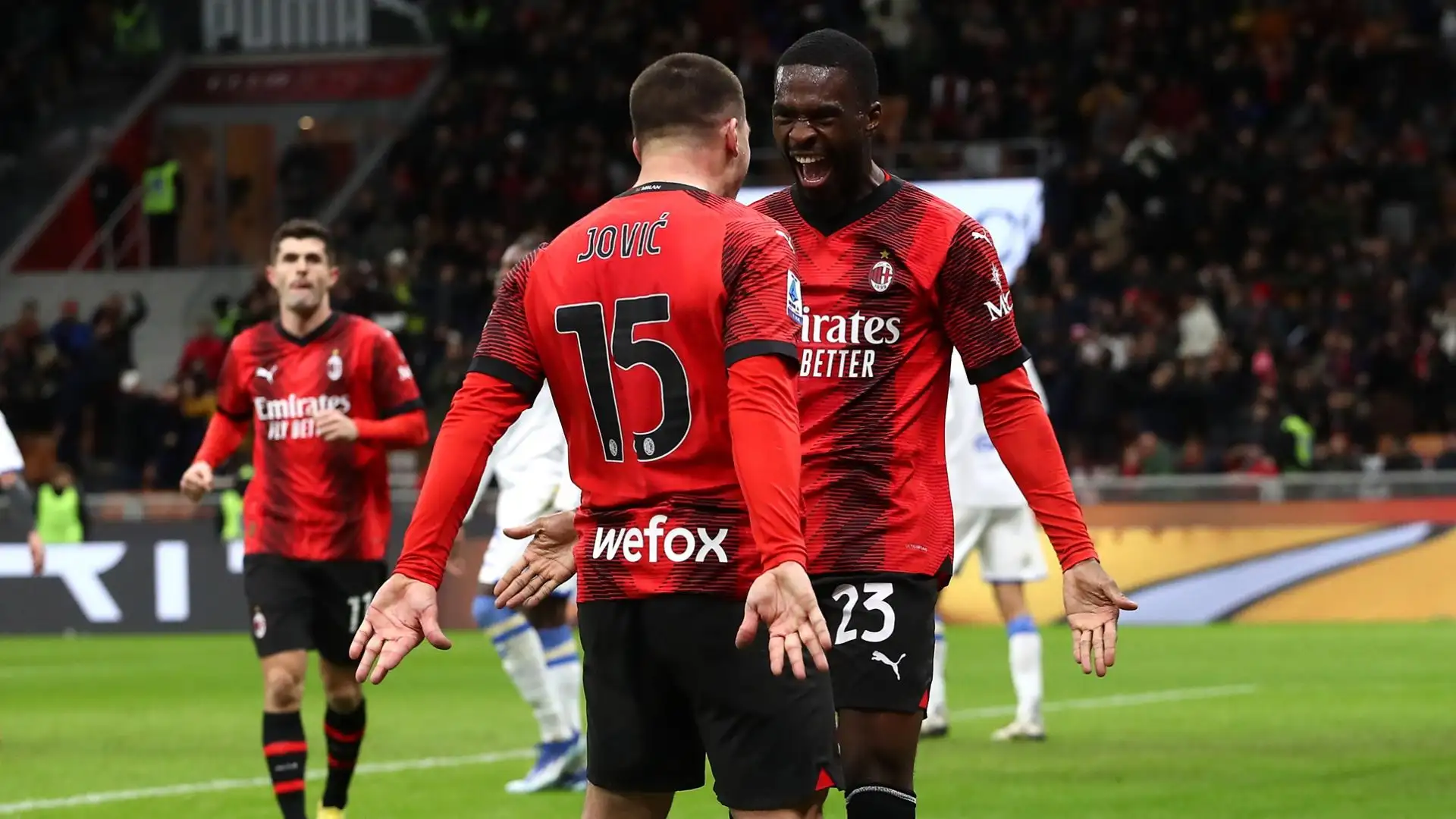 Jovic ha segnato 8 reti in 24 partite tra campionato e coppe con i rossoneri in questa stagione