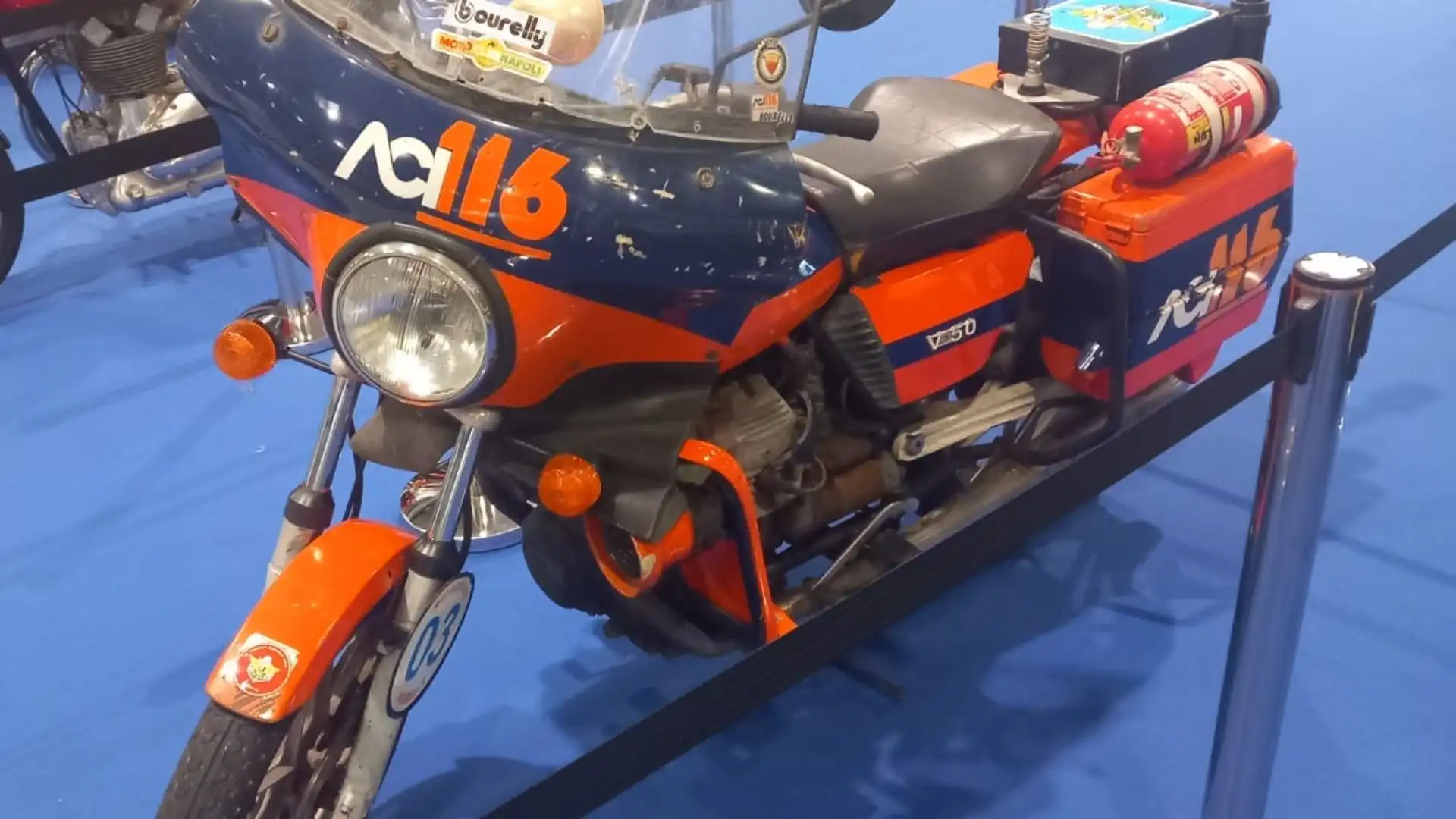 La V50 della Moto Guzzi è il primo modello dell'era De Tomaso