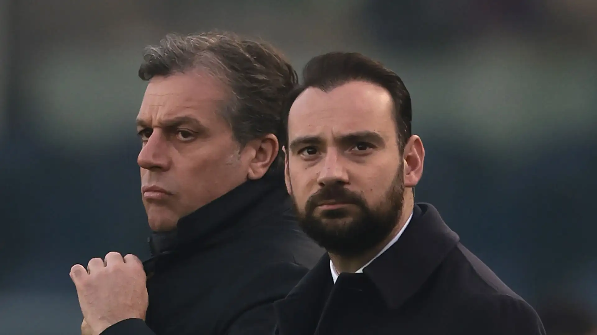 Dopo la rete del 2-1 di Raspadori, i tifosi in tribuna hanno preso di mira l'ex dirigente azzurro