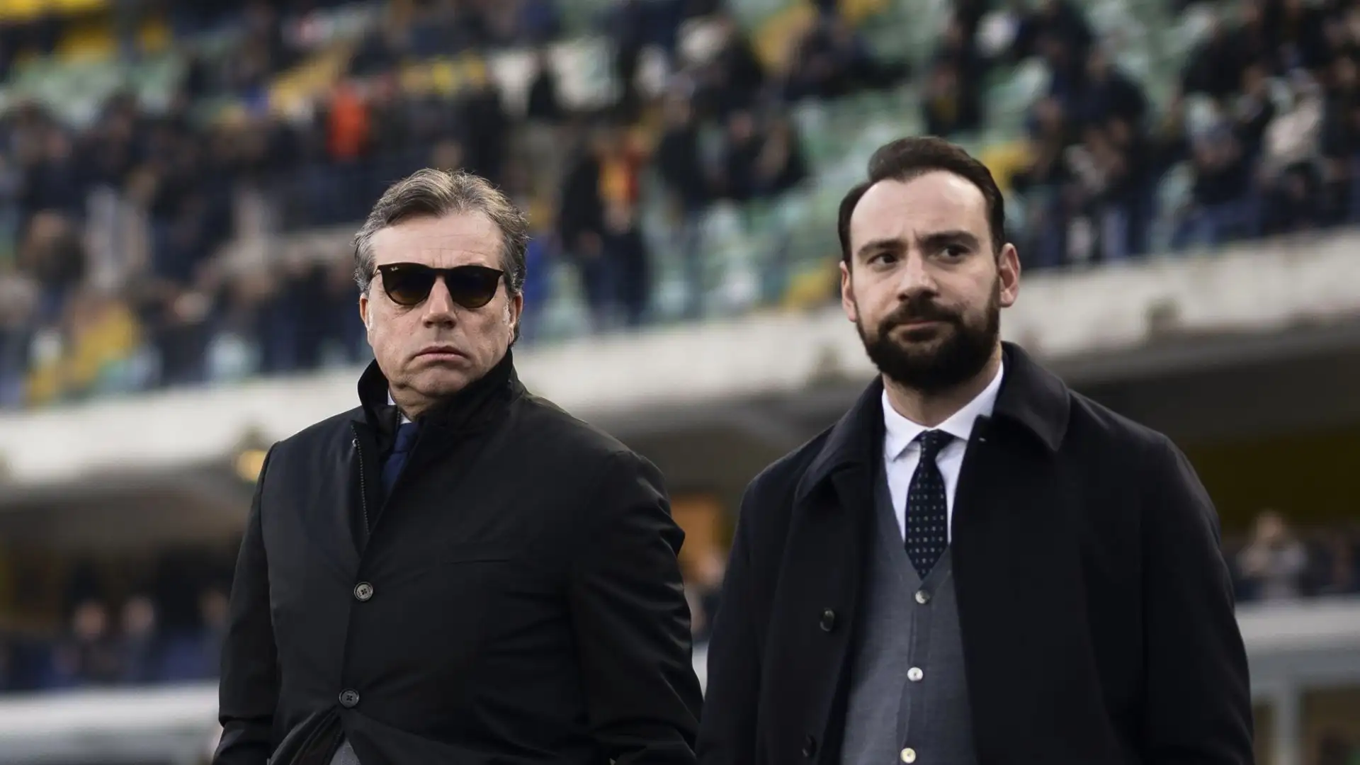 Con l'arrivo degli agenti le acque si sono calmate