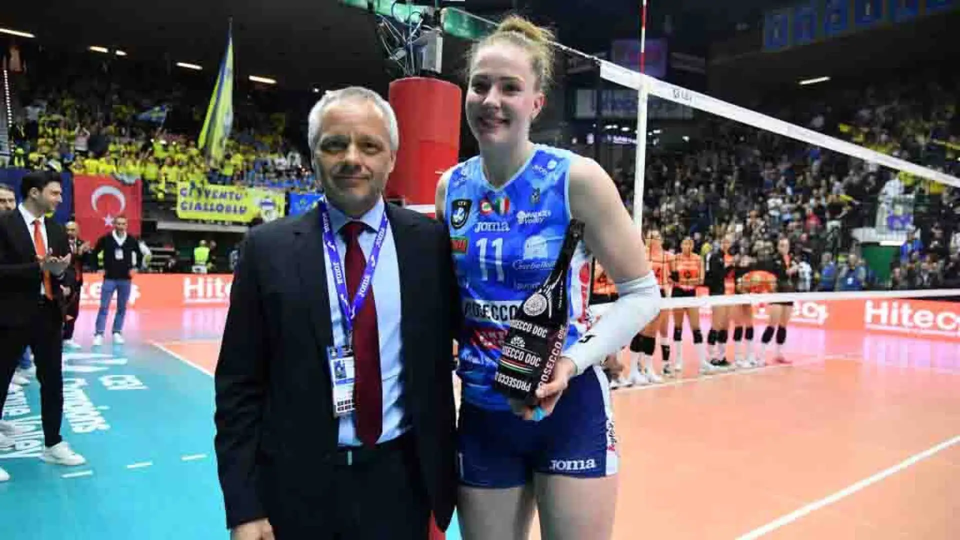 Decisiva una Isabelle Haak da 37 punti.