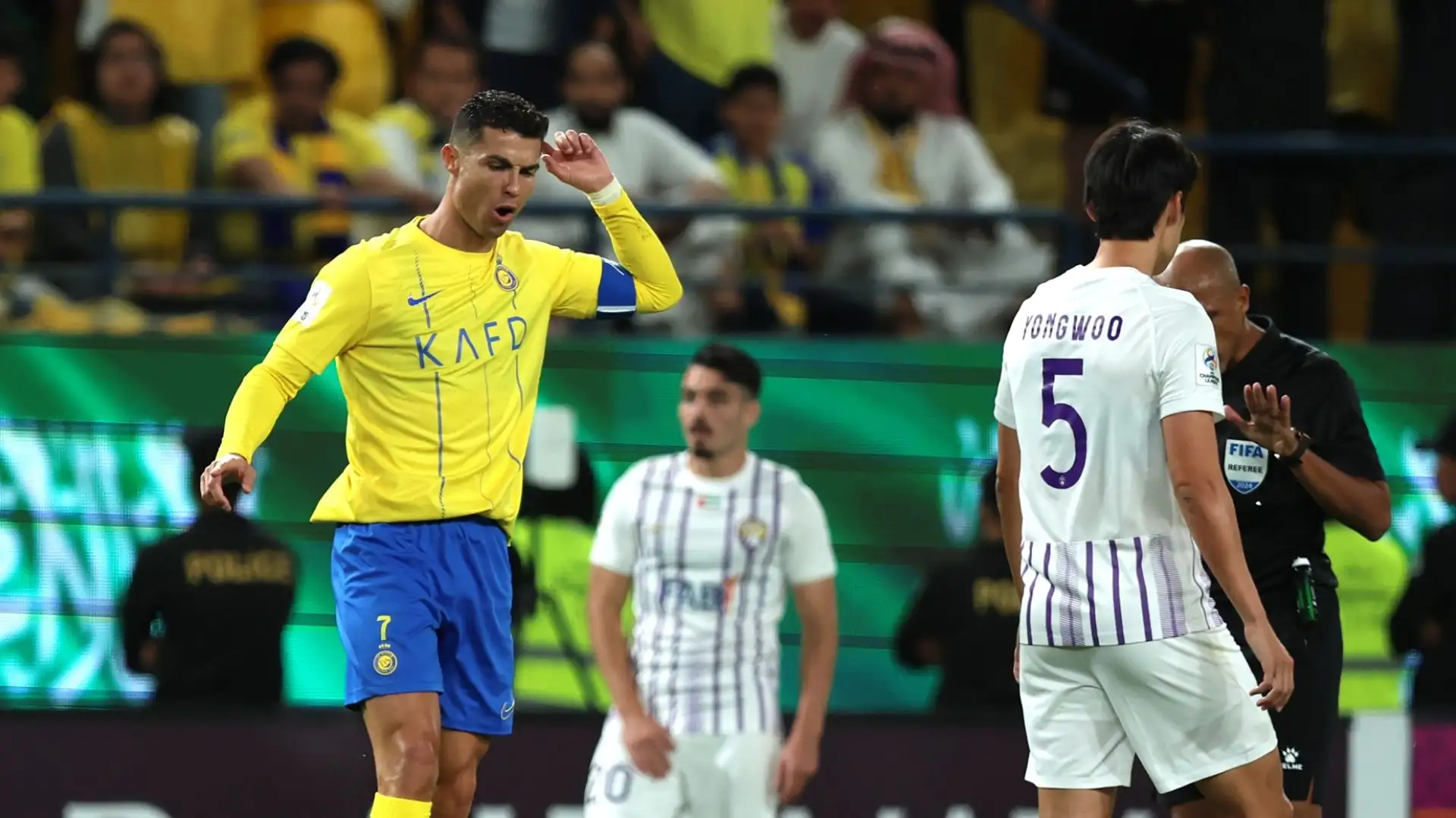 Dopo l'andata negli Emirati Arabi Uniti finita 1-0 per i padroni di casa, l'Al-Nassr è riuscito è riuscito ad imporsi per 4-3 dopo i tempi supplementari ed a portare la sfida ai calci di rigore