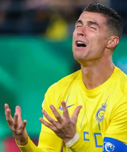 Ronaldo eliminato: le smorfie di disperazione di CR7. Foto
