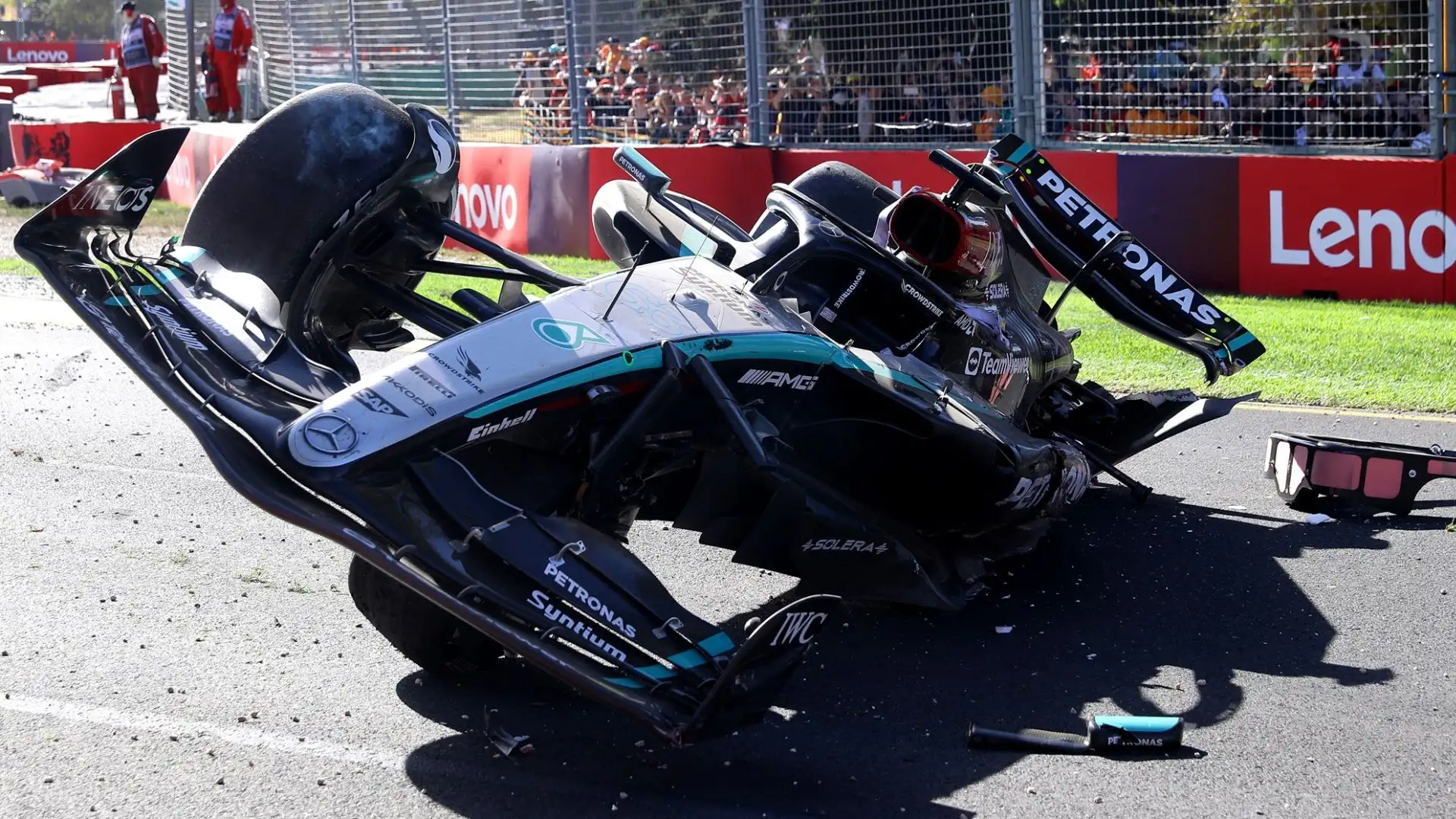 Il pilota è stato immediatamente soccorso