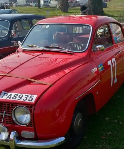 Saab 96, le foto di un’auto maestosa e splendida