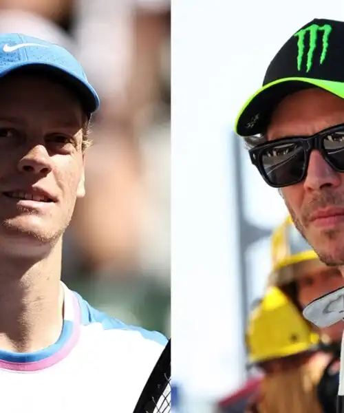 Jannik Sinner fa una rivelazione su Valentino Rossi