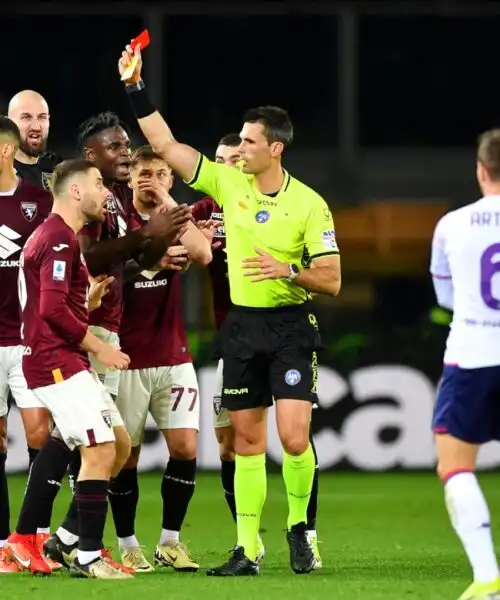 Più cartellini che emozioni: Torino-Fiorentina finisce senza vincitori