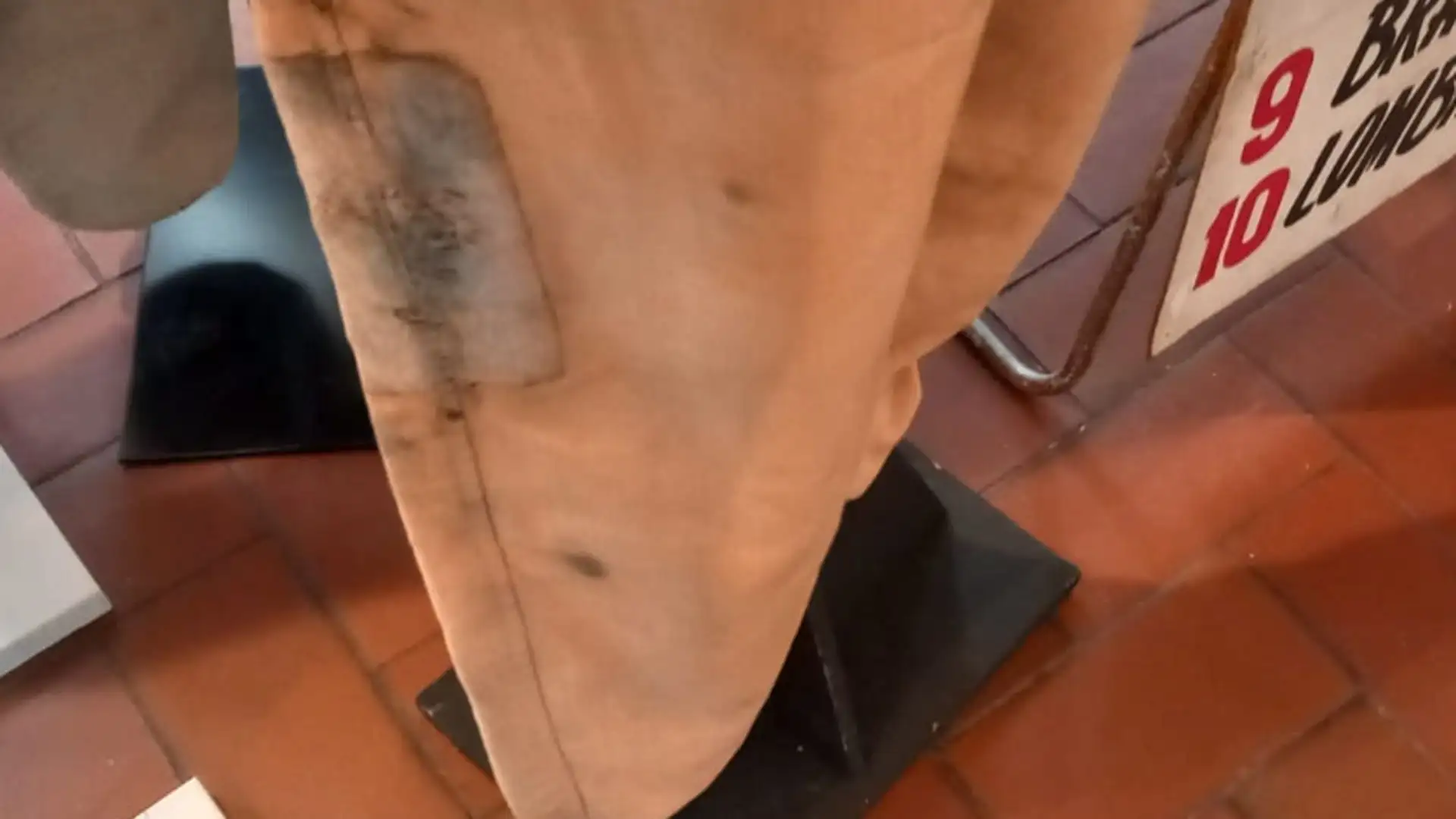 Questa tuta è appartenuta a un grandissimo pilota