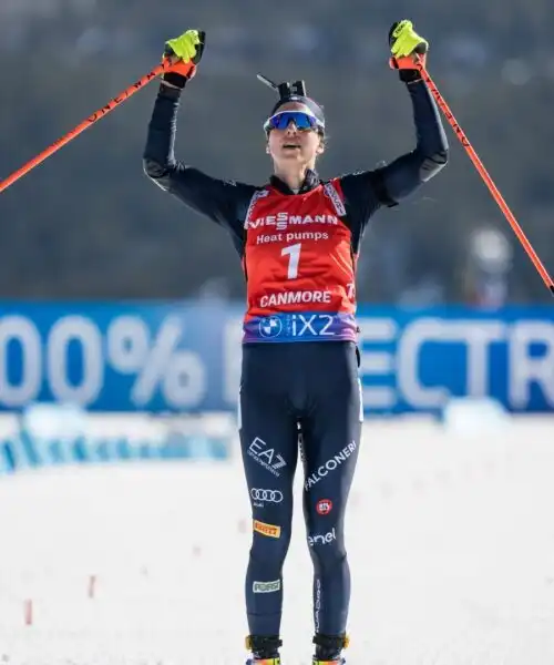 Trionfo Lisa Vittozzi: sua la Coppa del Mondo di biathlon