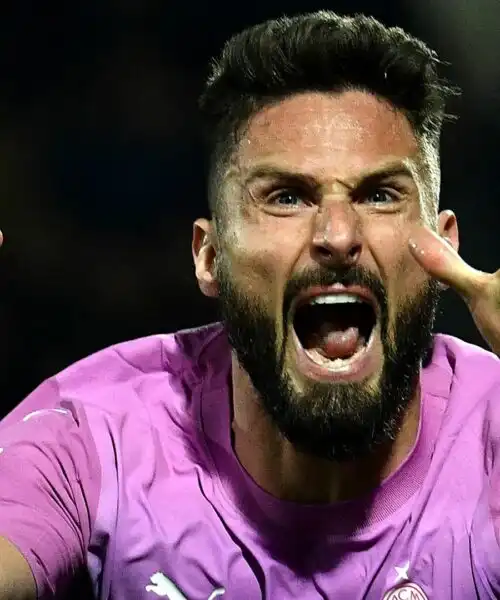 Il Milan perde i pezzi: tutto fatto per l’addio di Giroud. Le foto