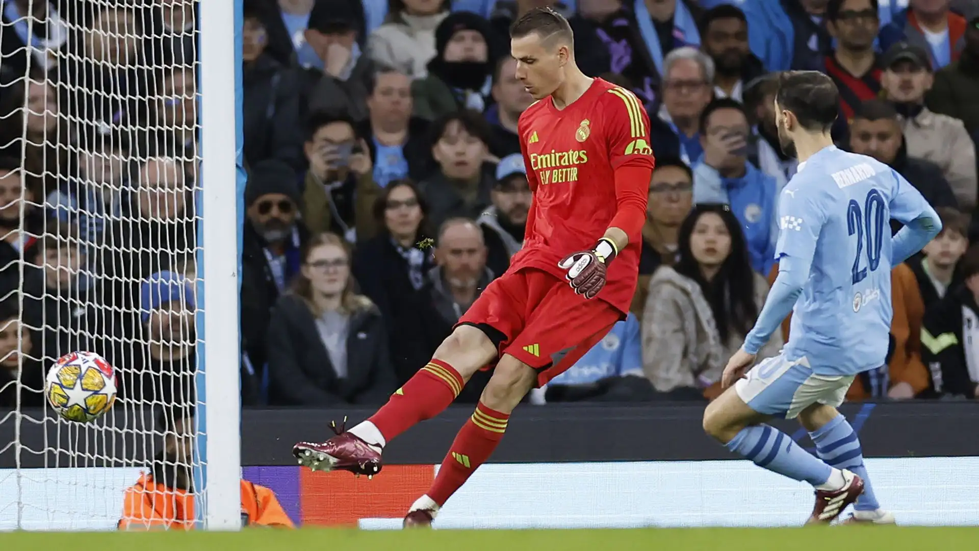 Solo pochi mesi fa Lunin era il terzo portiere del Real Madrid
