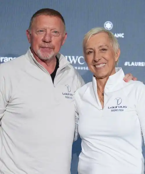 Boris Becker e Martina Navratilova pazzi per Jannik Sinner e Carlos Alcaraz