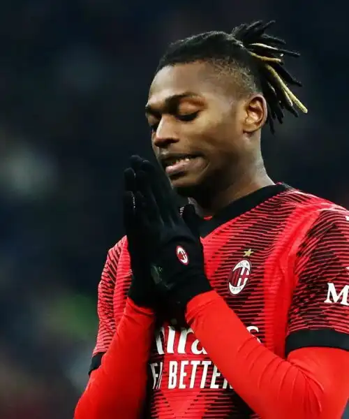 Rafael Leao giura fedeltà al Milan