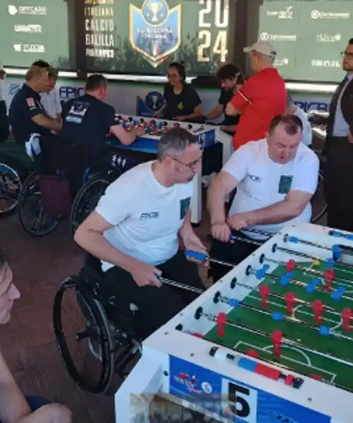 Calcio Balilla paralimpico, la Supercoppa Italiana finisce a Varese