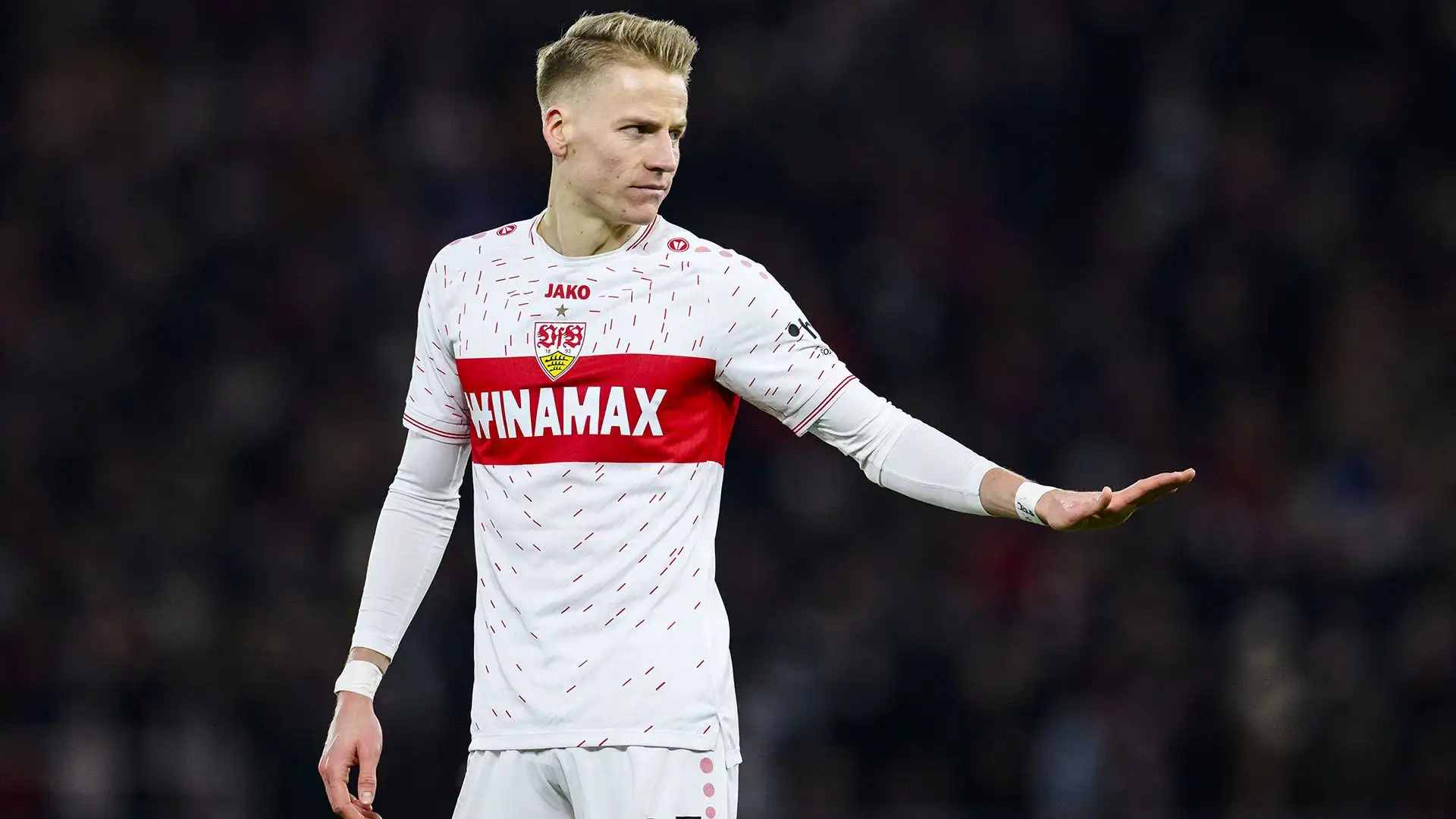 Questa stagione, Führich ha segnato 9 gol e fornito 7 assist in 36 partite
