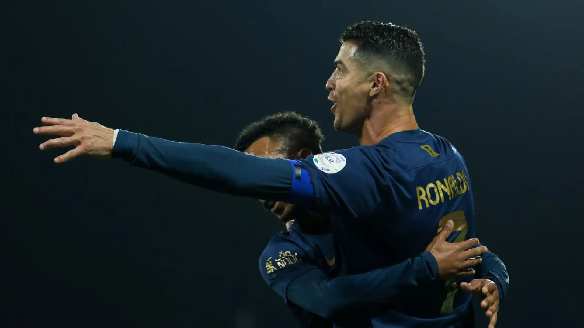 Cristiano Ronaldo ha dato spettacolo nel primo tempo contro l’Abha.