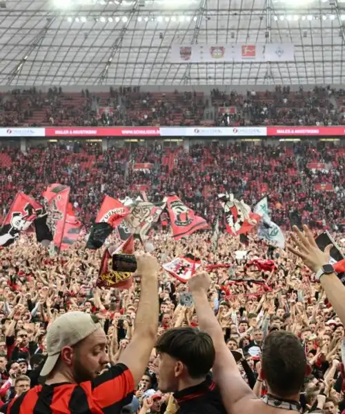 Delirio a Leverkusen! Le foto della festa dei nuovi campioni di Germania