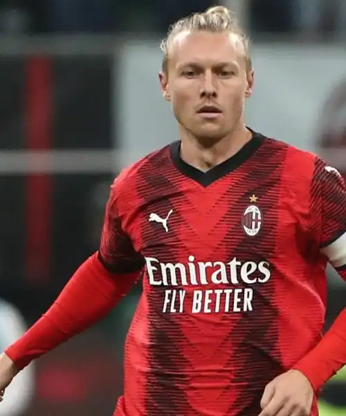 Simon Kjaer lascia il Milan: la conferma dell’agente