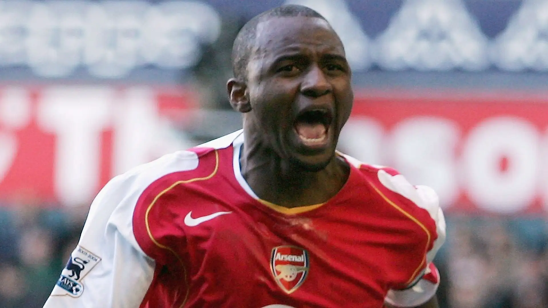 3- Patrick Vieira (Arsenal, Manchester City): tra i centrocampisti più forti della storia, ha vinto tantissimo con l'Arsenal
