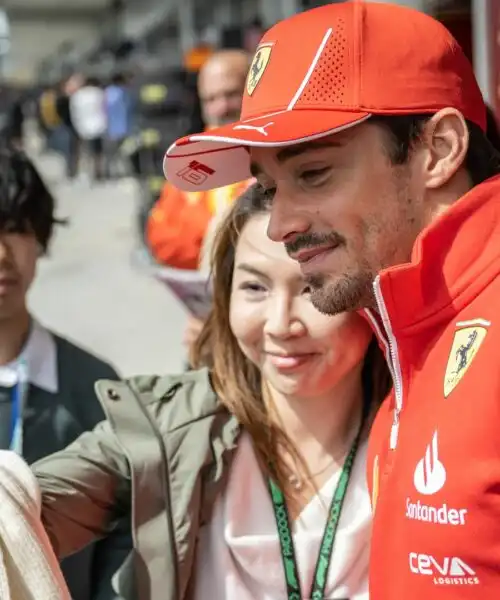 Grande accoglienza per Charles Leclerc e gli altri campioni: le foto