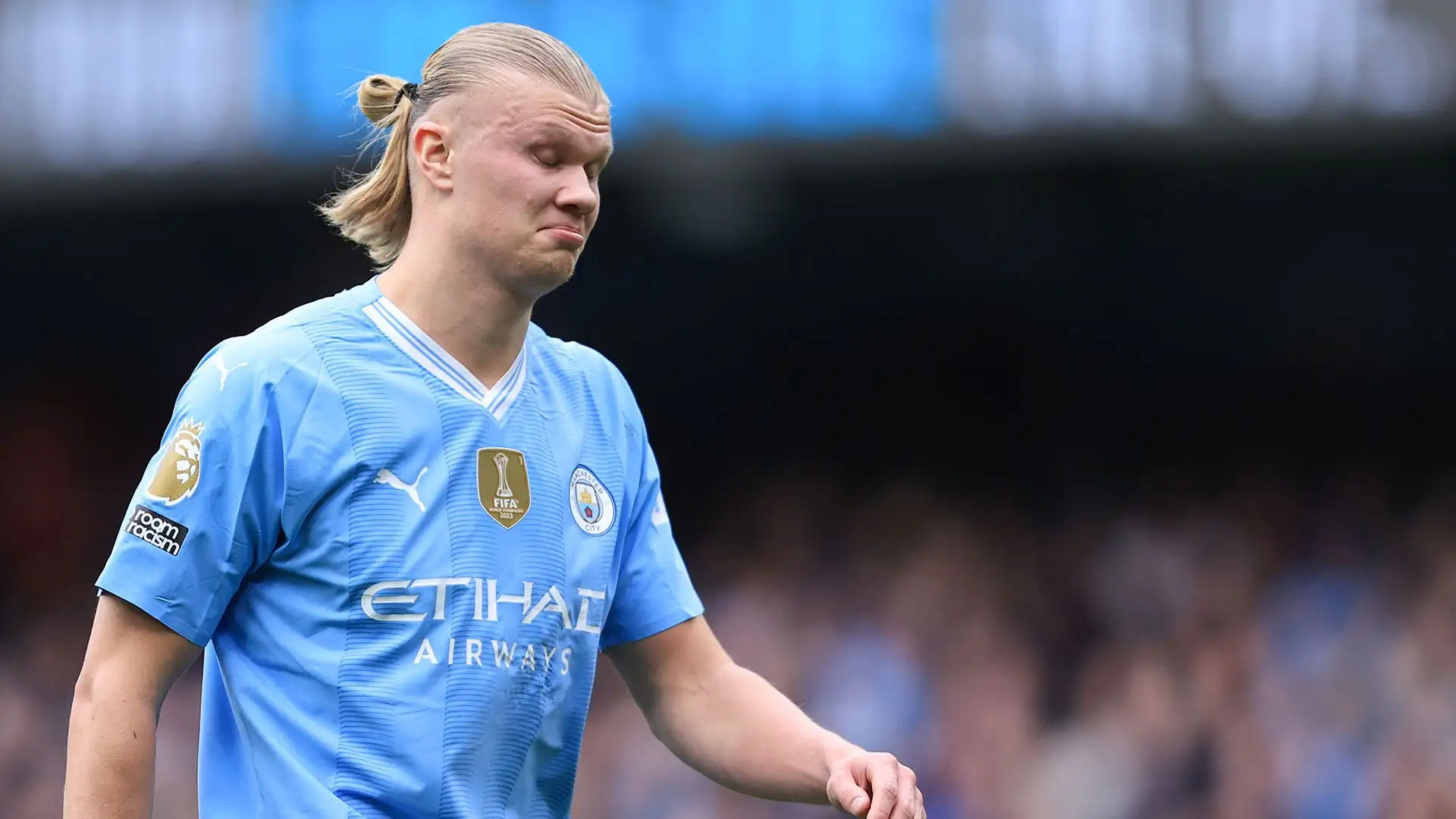 La punta del Manchester City non ha trovato il gol nelle ultime due partite di campionato contro Liverpool e Arsenal
