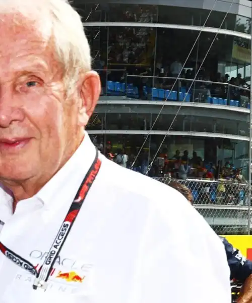 Helmut Marko stronca Charles Leclerc