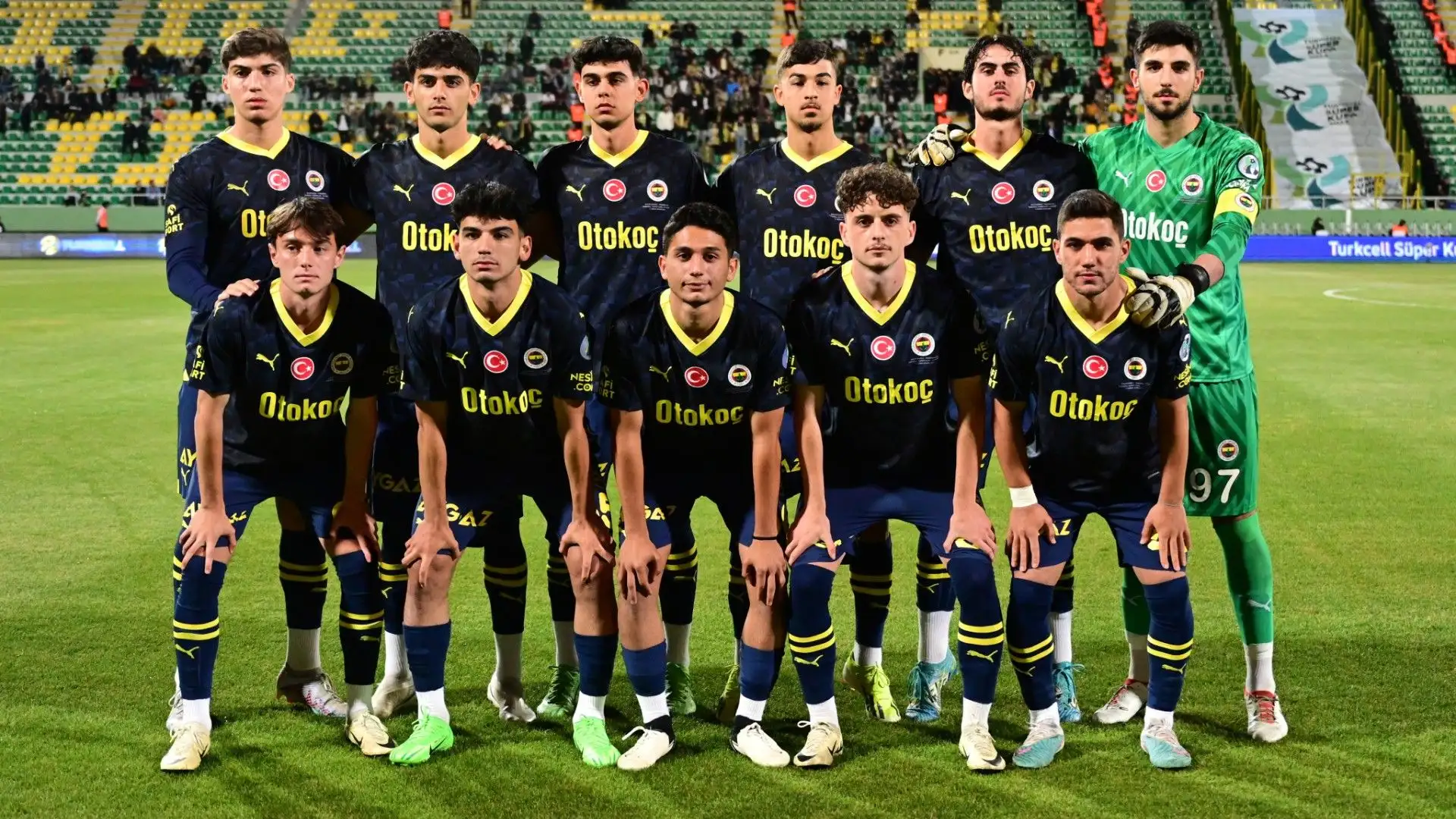 Gli ospiti hanno schierato la formazione Under-19 per protestare contro la federcalcio turca 
