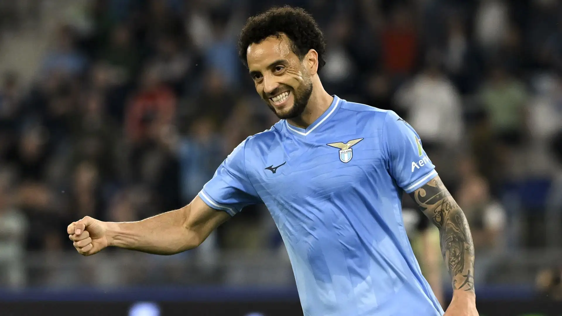 Felipe Anderson, promesso sposo alla Juventus, ha comunicato il suo trasferimento al Palmeiras