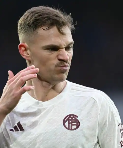 Duro scontro in Inghilterra per Joshua Kimmich: foto