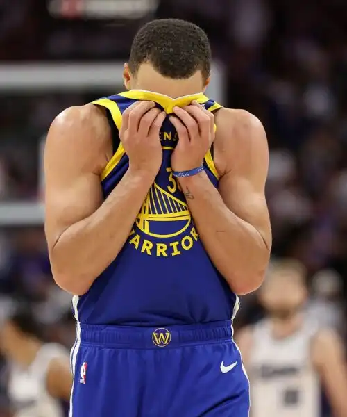NBA: finita un’epoca, la disperazione di Curry e compagni. Foto