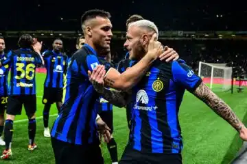 L’Inter torna a vincere: 2-0 sull’Empoli, scudetto sempre più vicino