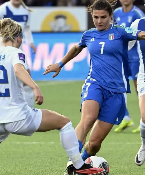 Le Azzurre si fanno male da sole: le foto