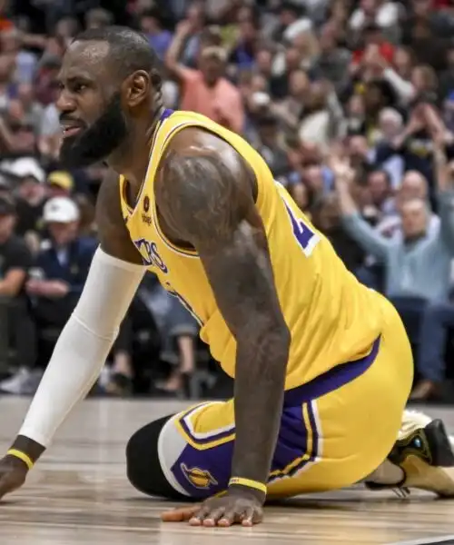 Play-off NBA: stagione finita per i LA Lakers di LeBron James