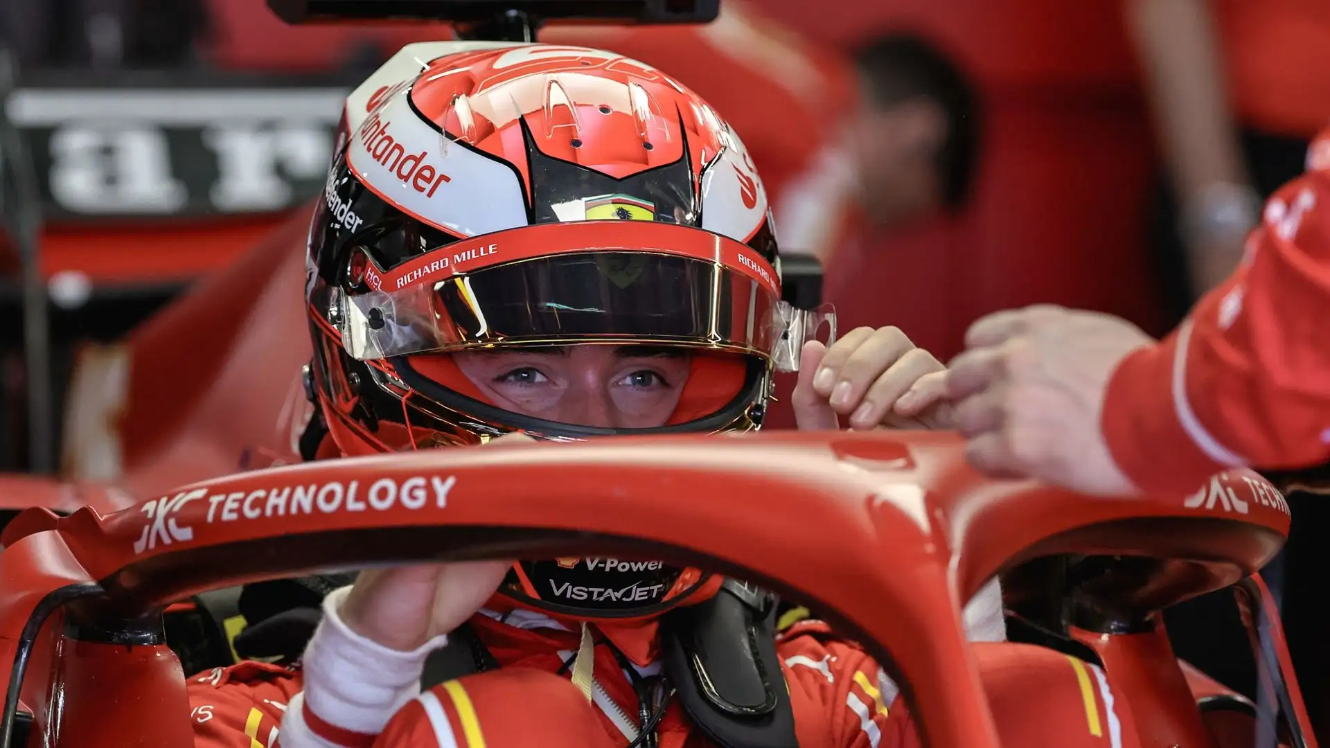 Leclerc via team radio ha reagito malamente al premio di "Driver of the day"