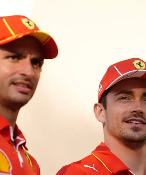 Ferrari, Charles Leclerc è sincero su Carlos Sainz