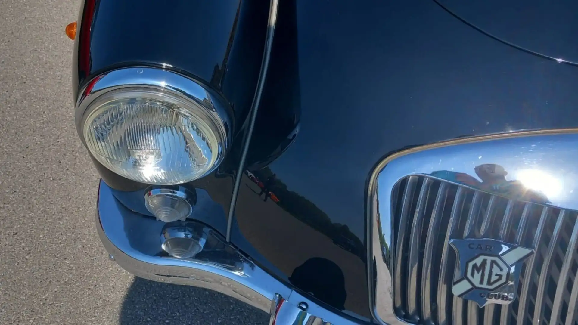 La MG A è stata la prima MG con un design aerodinamico moderno
