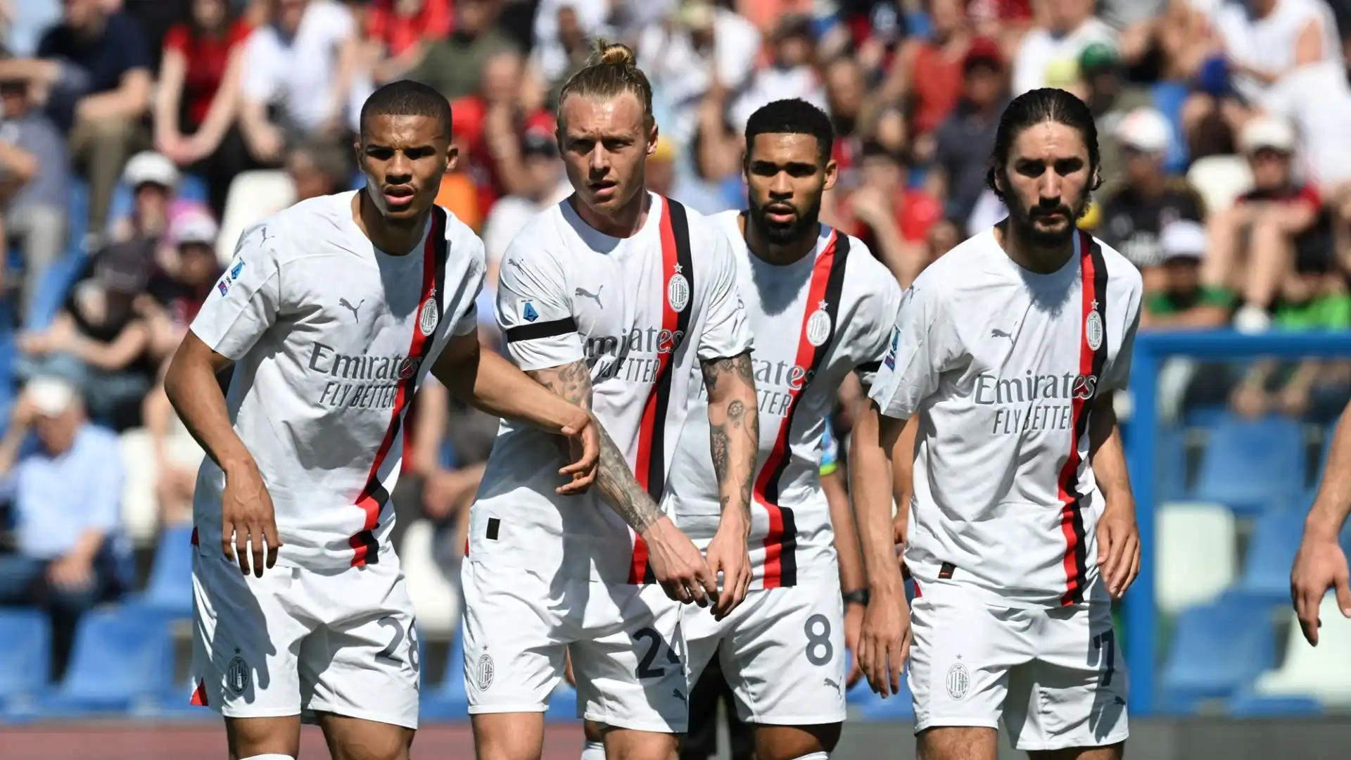 Il Milan ha pareggiato per 3-3 con il Sassuolo nella 32esima giornata di Serie A